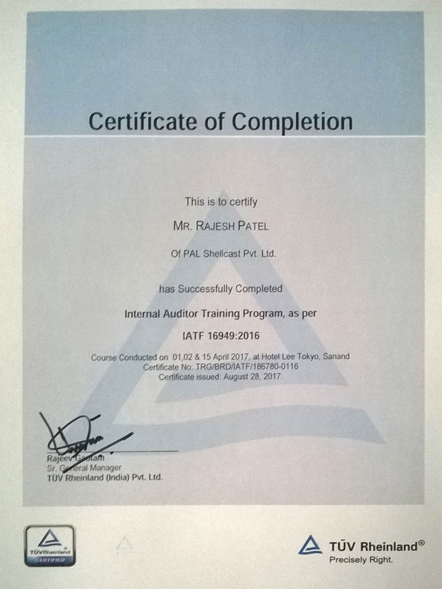 Certificate 3